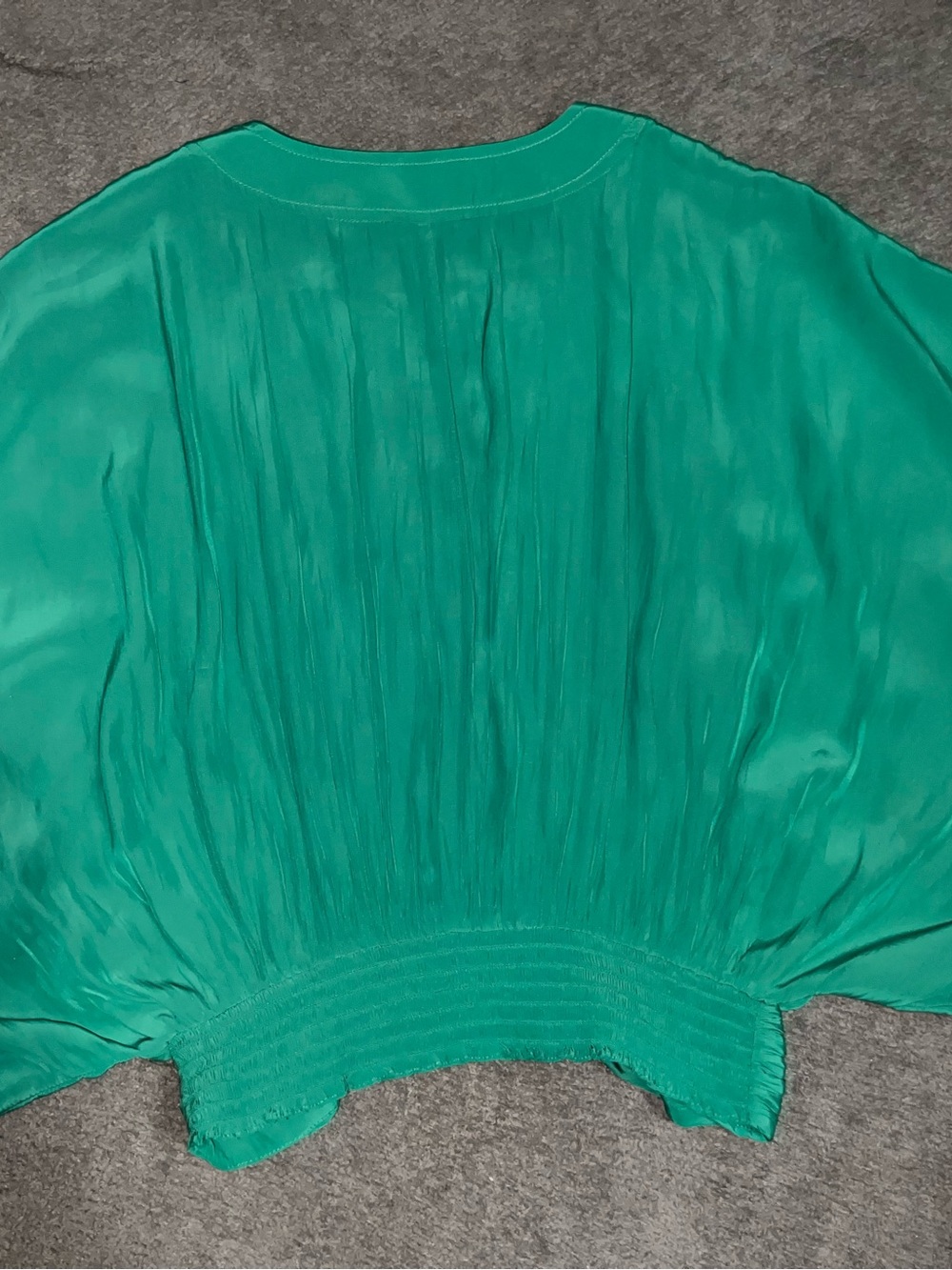 Ramy Brook Kynlee Embellished Blouse Color Sea Green Size M - Picture 5 of 11